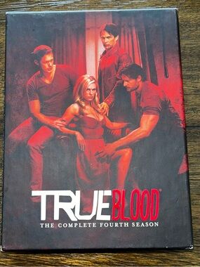 True Blood: The Complete Fourth Season 4 DVD 2012 5-Disc Set